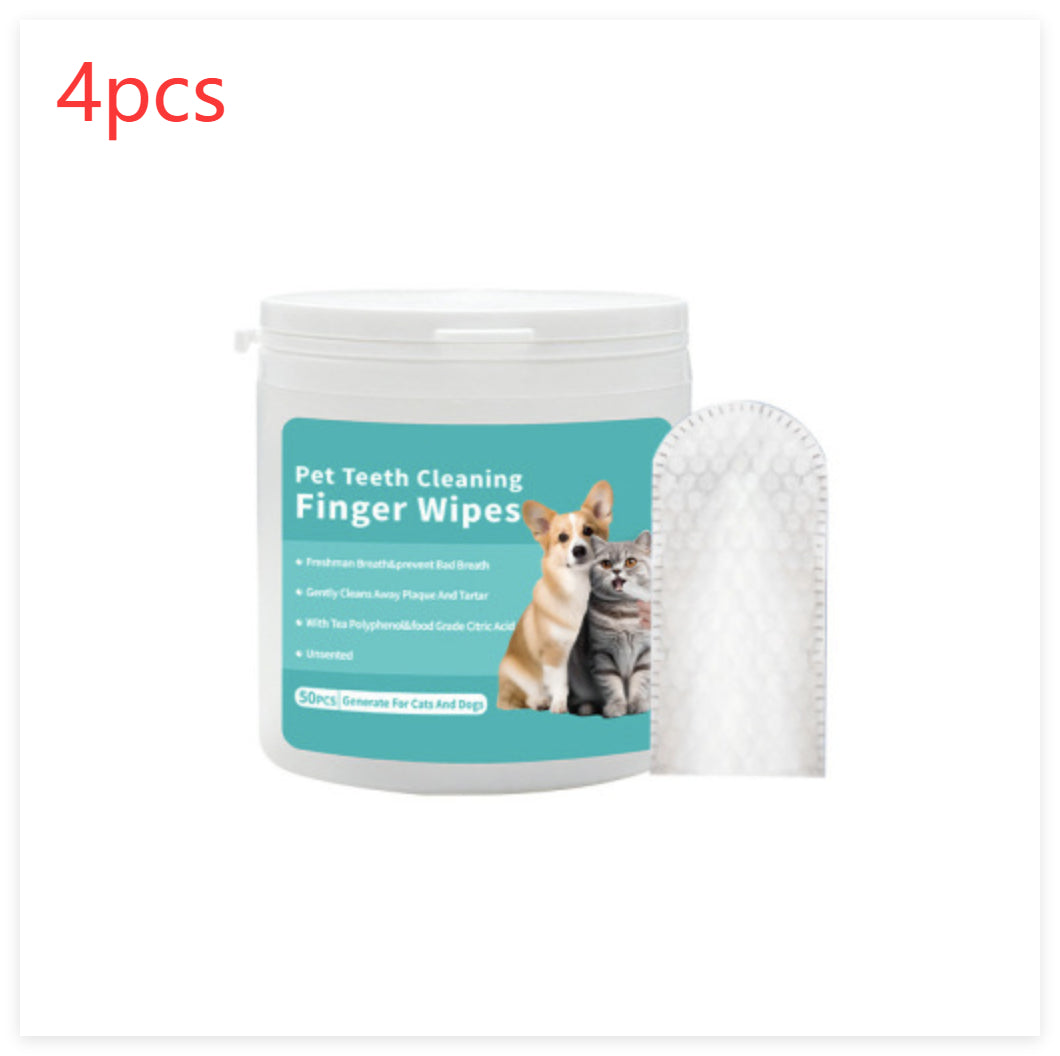 Disposable Pet Cleaning Products Teeth Cleaning