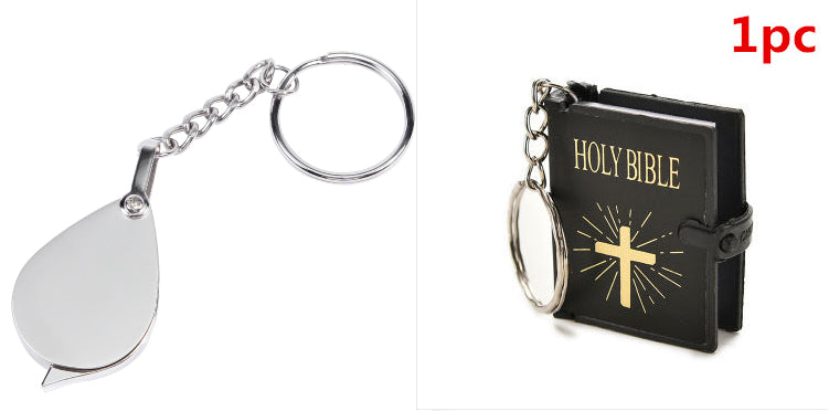 Mini English HOLY BIBLE Key Chains