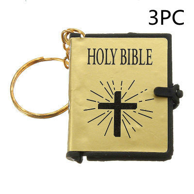 Mini English HOLY BIBLE Key Chains