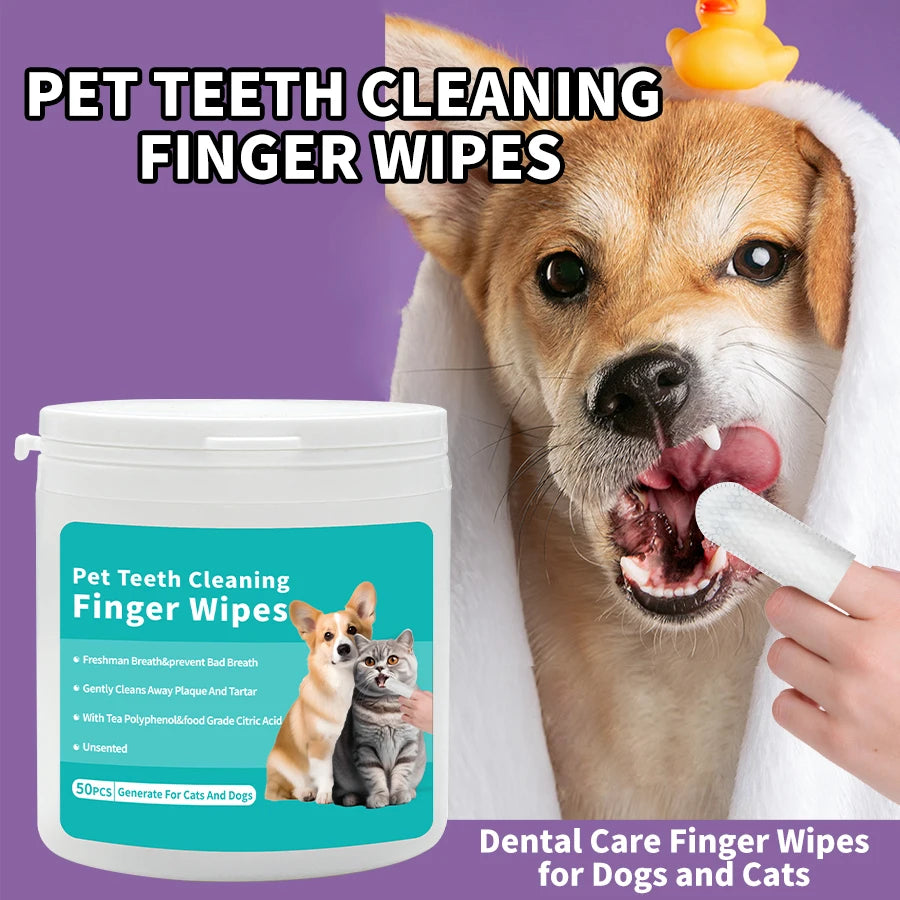 Disposable Pet Cleaning Products Teeth Cleaning